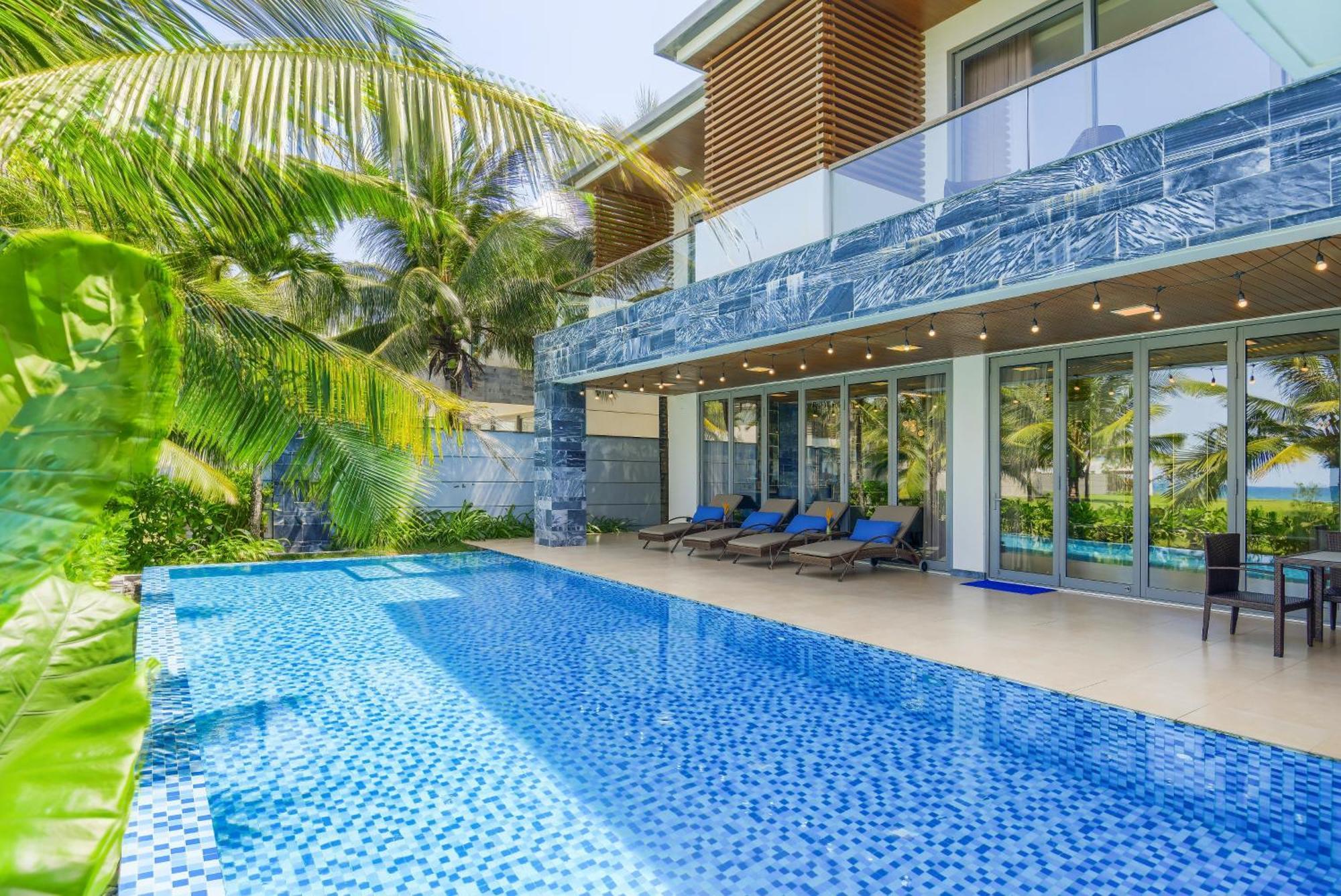 The Five Villas 8 Bedrooms Beachfront - K3 Danang Exteriér fotografie