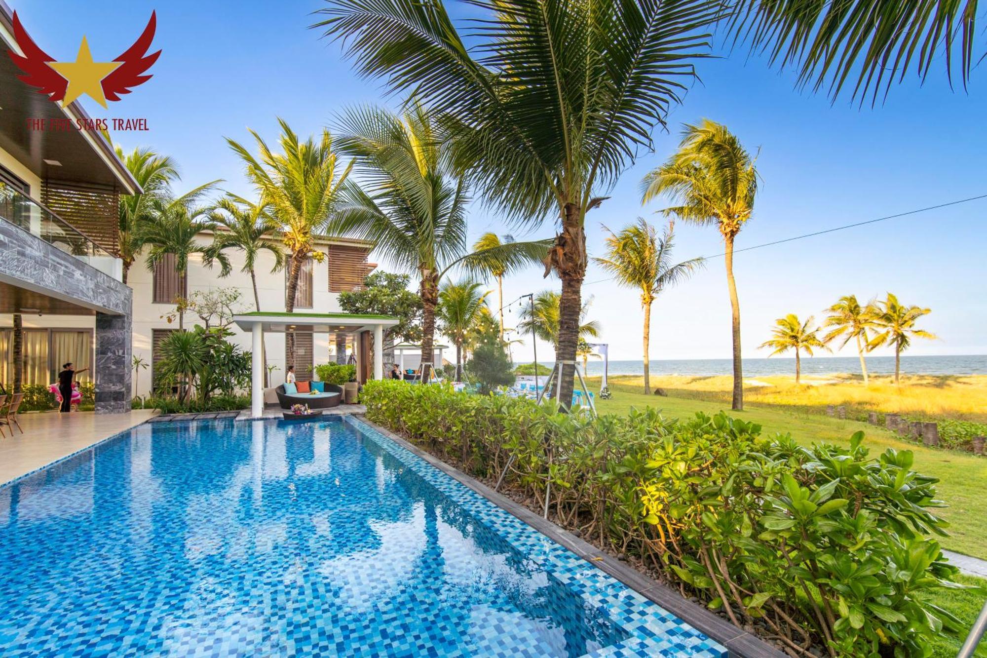 The Five Villas 8 Bedrooms Beachfront - K3 Danang Exteriér fotografie